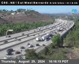 NB 15 at West Bernardo Dr./ Pomerdo