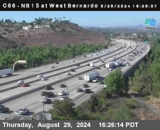 NB 15 at West Bernardo Dr./ Pomerdo