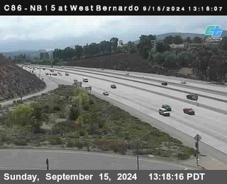 NB 15 at West Bernardo Dr./ Pomerdo