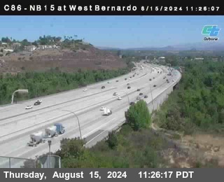 NB 15 at West Bernardo Dr./ Pomerdo