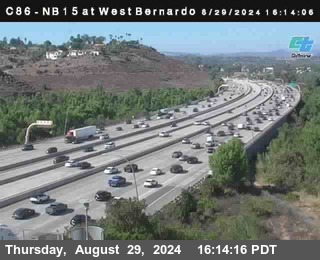 NB 15 at West Bernardo Dr./ Pomerdo