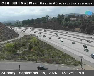 NB 15 at West Bernardo Dr./ Pomerdo