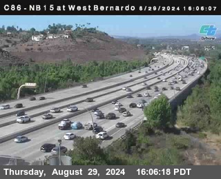 NB 15 at West Bernardo Dr./ Pomerdo