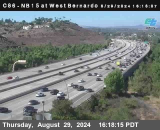 NB 15 at West Bernardo Dr./ Pomerdo