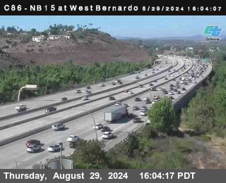 NB 15 at West Bernardo Dr./ Pomerdo