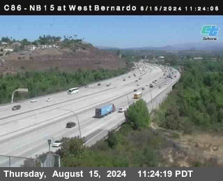 NB 15 at West Bernardo Dr./ Pomerdo