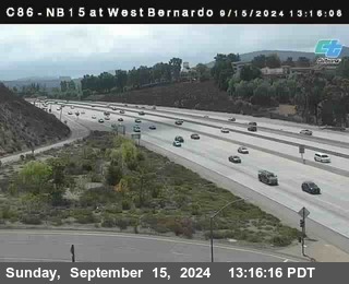 NB 15 at West Bernardo Dr./ Pomerdo