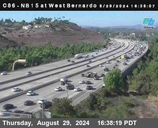 NB 15 at West Bernardo Dr./ Pomerdo