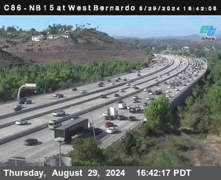 NB 15 at West Bernardo Dr./ Pomerdo