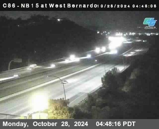 NB 15 at West Bernardo Dr./ Pomerdo