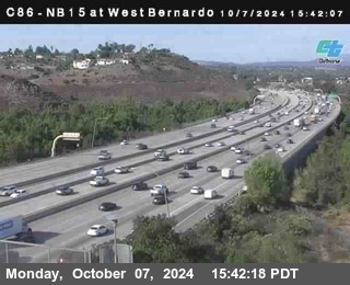 NB 15 at West Bernardo Dr./ Pomerdo