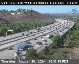 NB 15 at West Bernardo Dr./ Pomerdo