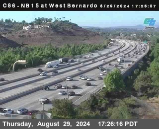 NB 15 at West Bernardo Dr./ Pomerdo