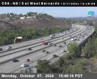 NB 15 at West Bernardo Dr./ Pomerdo