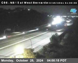 NB 15 at West Bernardo Dr./ Pomerdo