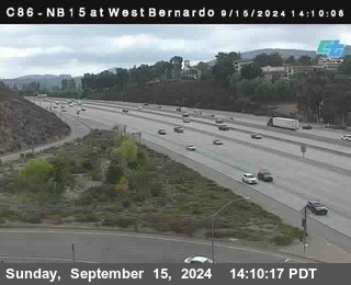 NB 15 at West Bernardo Dr./ Pomerdo