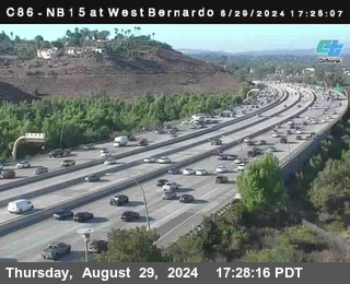 NB 15 at West Bernardo Dr./ Pomerdo