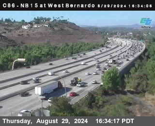 NB 15 at West Bernardo Dr./ Pomerdo