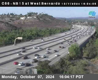 NB 15 at West Bernardo Dr./ Pomerdo