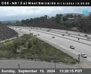 NB 15 at West Bernardo Dr./ Pomerdo