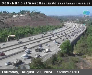 NB 15 at West Bernardo Dr./ Pomerdo