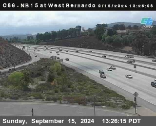 NB 15 at West Bernardo Dr./ Pomerdo