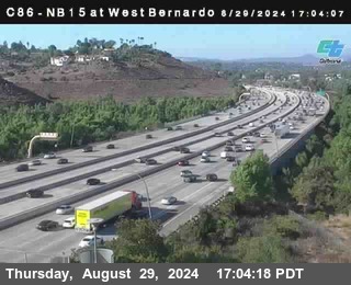 NB 15 at West Bernardo Dr./ Pomerdo