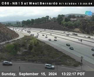 NB 15 at West Bernardo Dr./ Pomerdo