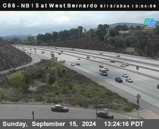 NB 15 at West Bernardo Dr./ Pomerdo