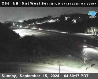 NB 15 at West Bernardo Dr./ Pomerdo