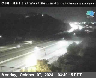 NB 15 at West Bernardo Dr./ Pomerdo