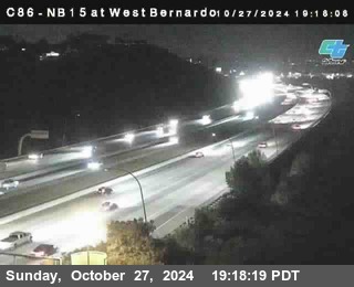 NB 15 at West Bernardo Dr./ Pomerdo