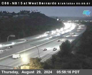 NB 15 at West Bernardo Dr./ Pomerdo