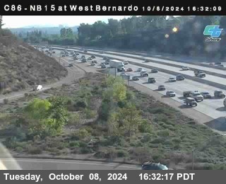 NB 15 at West Bernardo Dr./ Pomerdo