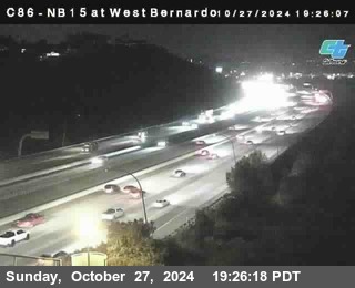 NB 15 at West Bernardo Dr./ Pomerdo