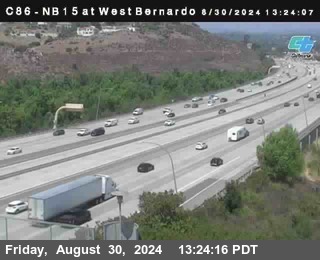 NB 15 at West Bernardo Dr./ Pomerdo