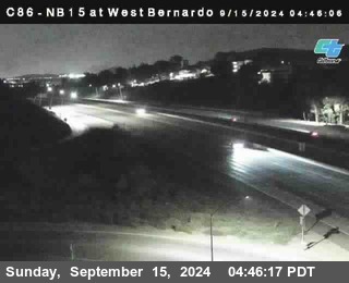 NB 15 at West Bernardo Dr./ Pomerdo