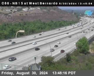 NB 15 at West Bernardo Dr./ Pomerdo