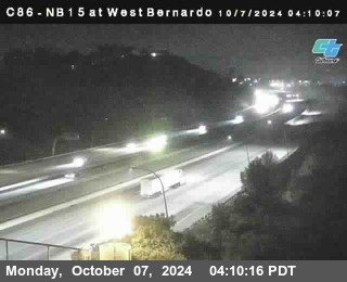 NB 15 at West Bernardo Dr./ Pomerdo