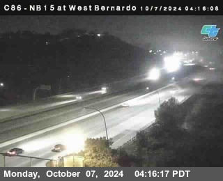 NB 15 at West Bernardo Dr./ Pomerdo