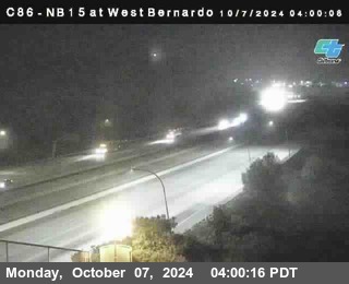 NB 15 at West Bernardo Dr./ Pomerdo