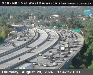 NB 15 at West Bernardo Dr./ Pomerdo