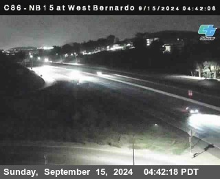 NB 15 at West Bernardo Dr./ Pomerdo