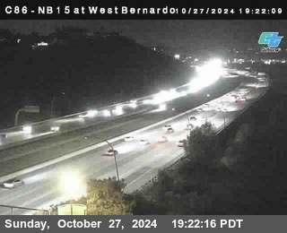 NB 15 at West Bernardo Dr./ Pomerdo