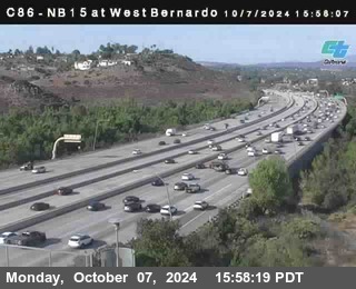 NB 15 at West Bernardo Dr./ Pomerdo