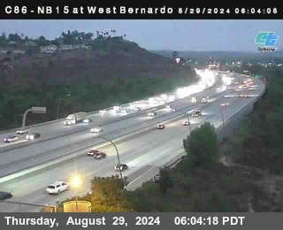 NB 15 at West Bernardo Dr./ Pomerdo