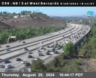 NB 15 at West Bernardo Dr./ Pomerdo