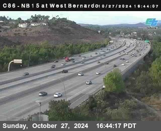 NB 15 at West Bernardo Dr./ Pomerdo