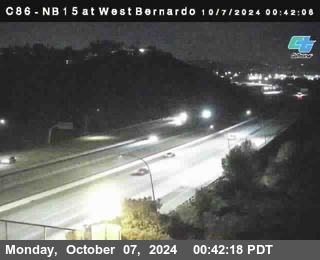 NB 15 at West Bernardo Dr./ Pomerdo