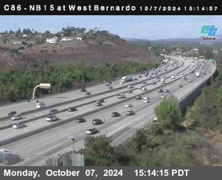 NB 15 at West Bernardo Dr./ Pomerdo